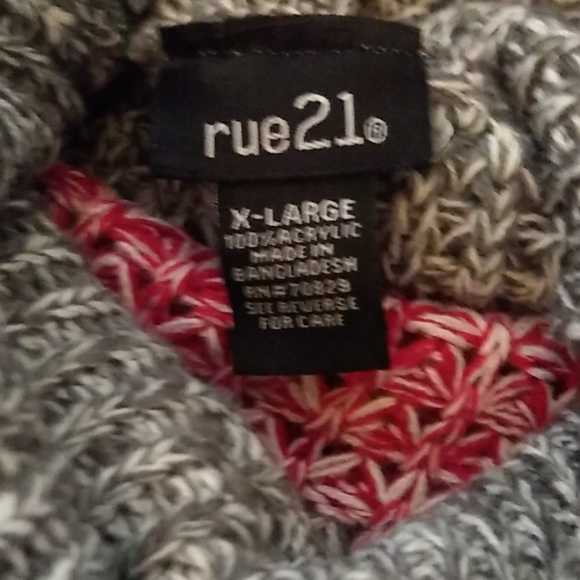 Rue21 - Cowl Neck Knit Sweater - - Picture 2 of 4